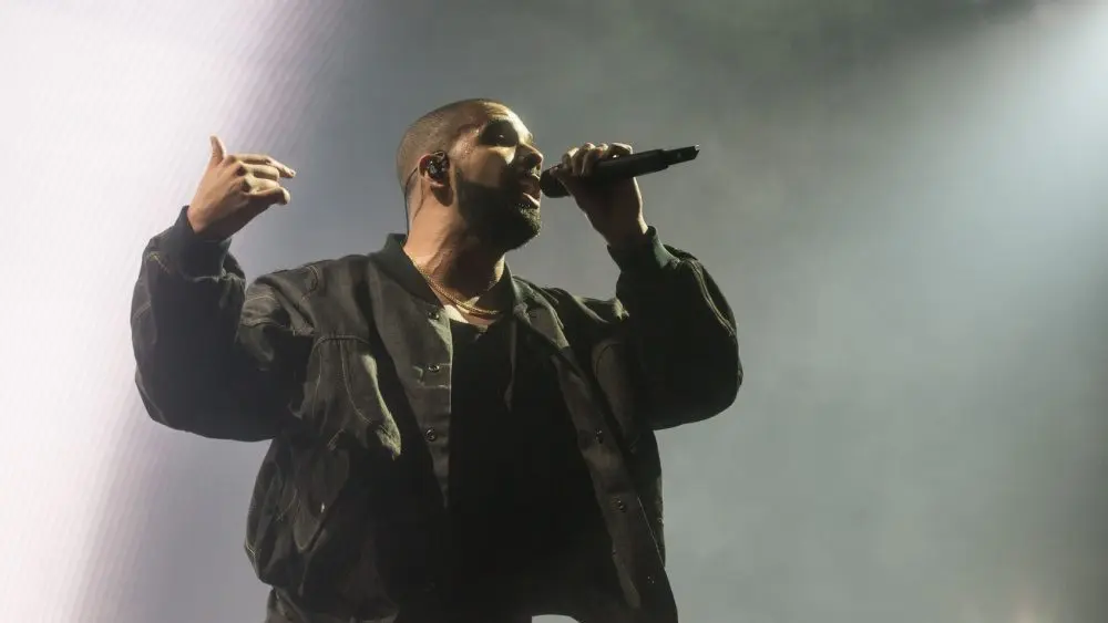 Drake preforms at Joe Louis Arena Detroit^ Michigan - August 16 2016