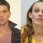 From L to R: Zachary T. Barnett and Nicole M. Bullock (Photo credit: Franklin County Sheriff's Office)