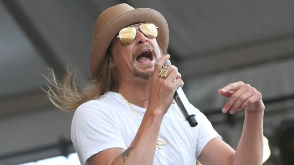 Robert James Ritchie^ better known as Kid Rock^ performs on stage at the 2011 New Orleans Jazz and Heritage Festival. New Orleans^ Louisiana - May 8^ 2011