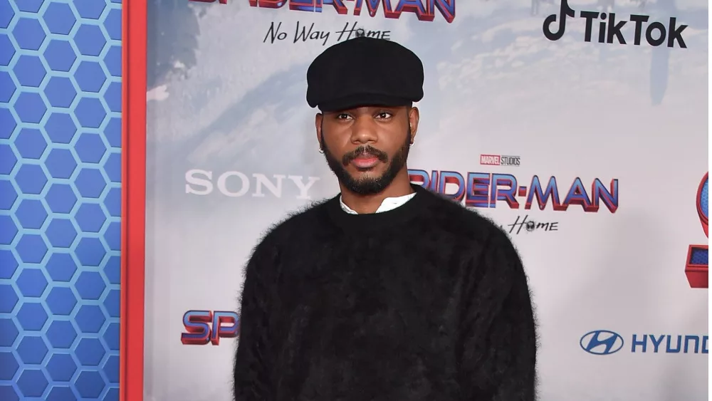 Bryson Tiller arrives for the ‘Spider-Man: No Way Home’ LA Premiere on December 13^ 2021 in Westwood^ CA