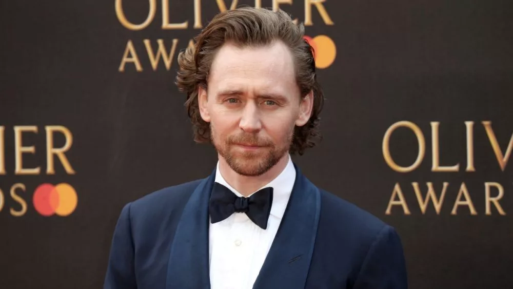 Tom Hiddleston attends The Olivier Awards at the Royal Albert Hall in London^ England. London^ United Kingdom - April 7^ 2019