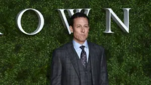 Tobias Menzies arriving for "The Crown" series 3 premiere at the Curzon Mayfair^ London LONDON^ UK. November 13^ 2019: