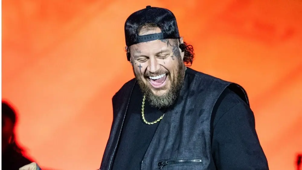 Jelly Roll performs at Tottenham Hotspur Stadium supporting on Post Malone's The BIG A$$ World Tour London^ UK - September 20^ 2025