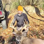 Bill Serena: This Buck was shot on my property off Truax Traer road in Elkville, Illinois. It's my biggest so far.