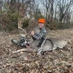Jackson Kirkpatrick: I was able to harvest this 9 point buck with my new 350 legend that I got for my birthday. I was hunting from my Dad’s favorite stand on my Papa’s property in Jefferson County.
