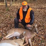 John LaMaster: At my buddies place in williamson county...it was the first time my wife ever went deer hunting with me...she got to see lots of deer...the best hunt I ever had made a very special memory for us both!!!! I harvested the doe at 6:20 am and the buck at 7:10 am both on Sunday mornin...