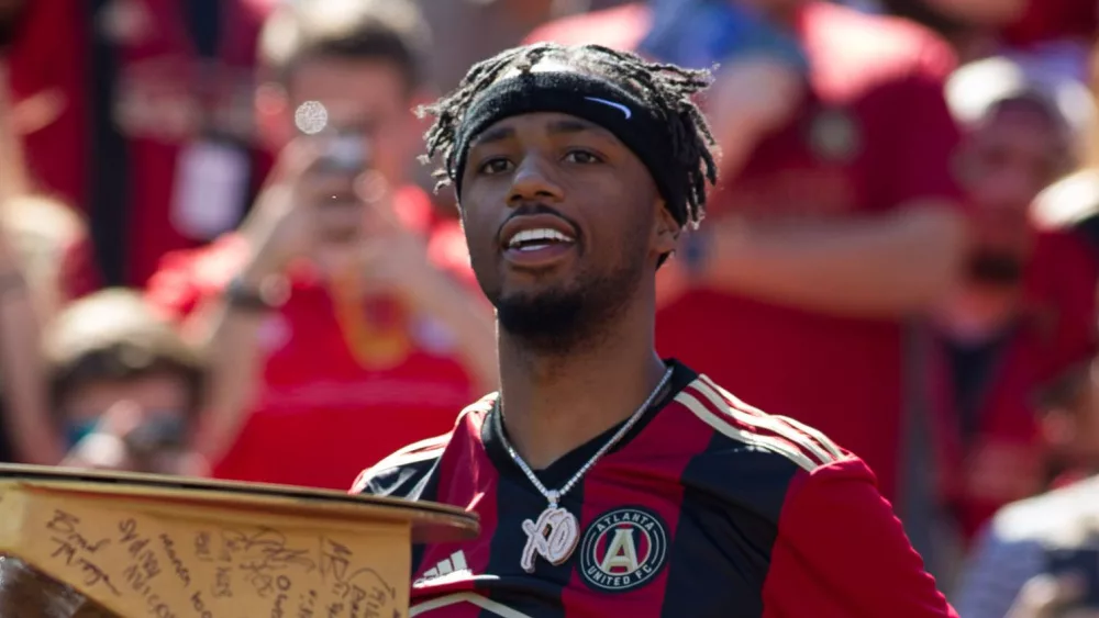 Music Producer Metro Boomin at the Georgia Tech campus Bobby Dodd Stadium in Atlanta^ Georgia on Saturday 29th^ 2017