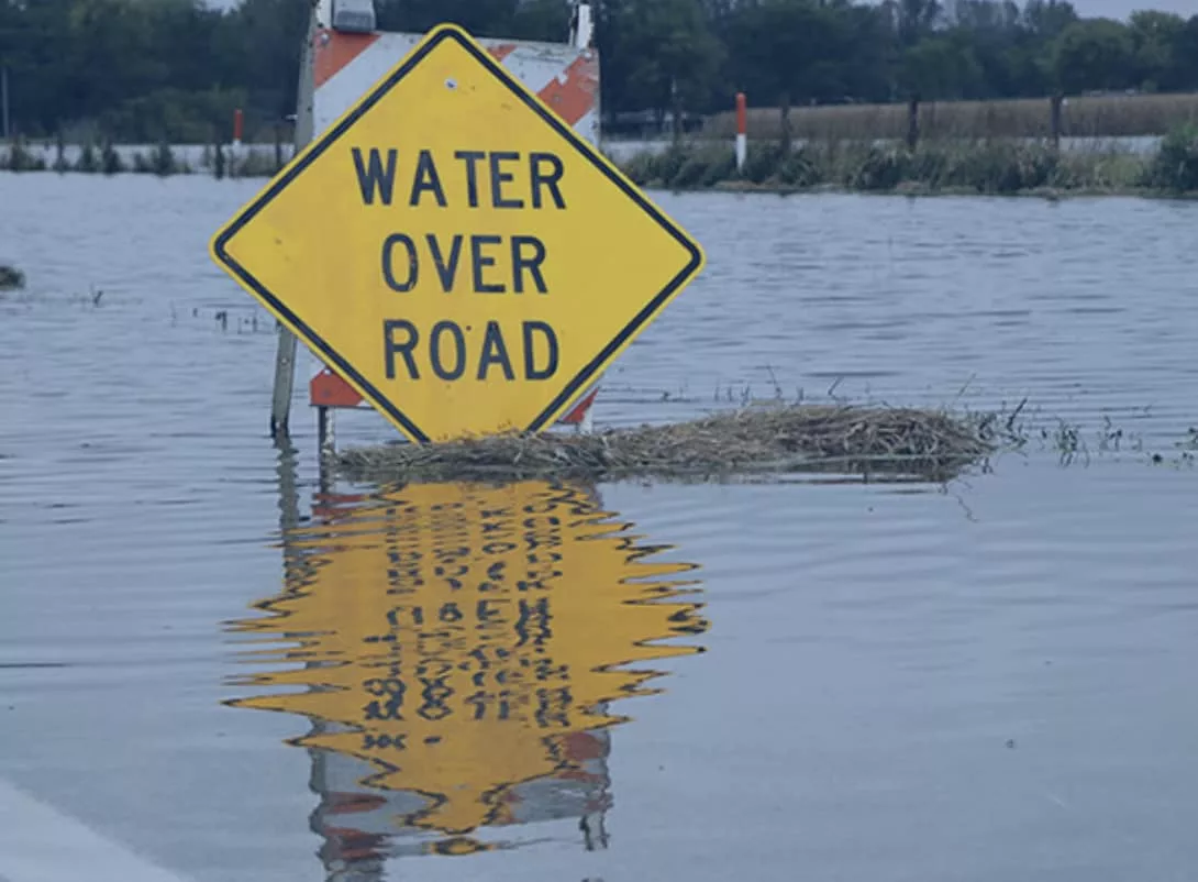 water-over-road