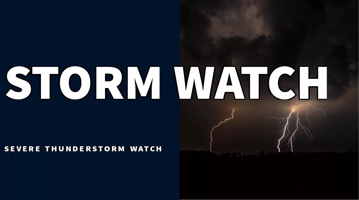 *CANCELED*NWS issues severe thunderstorm watch for listening area WMIX