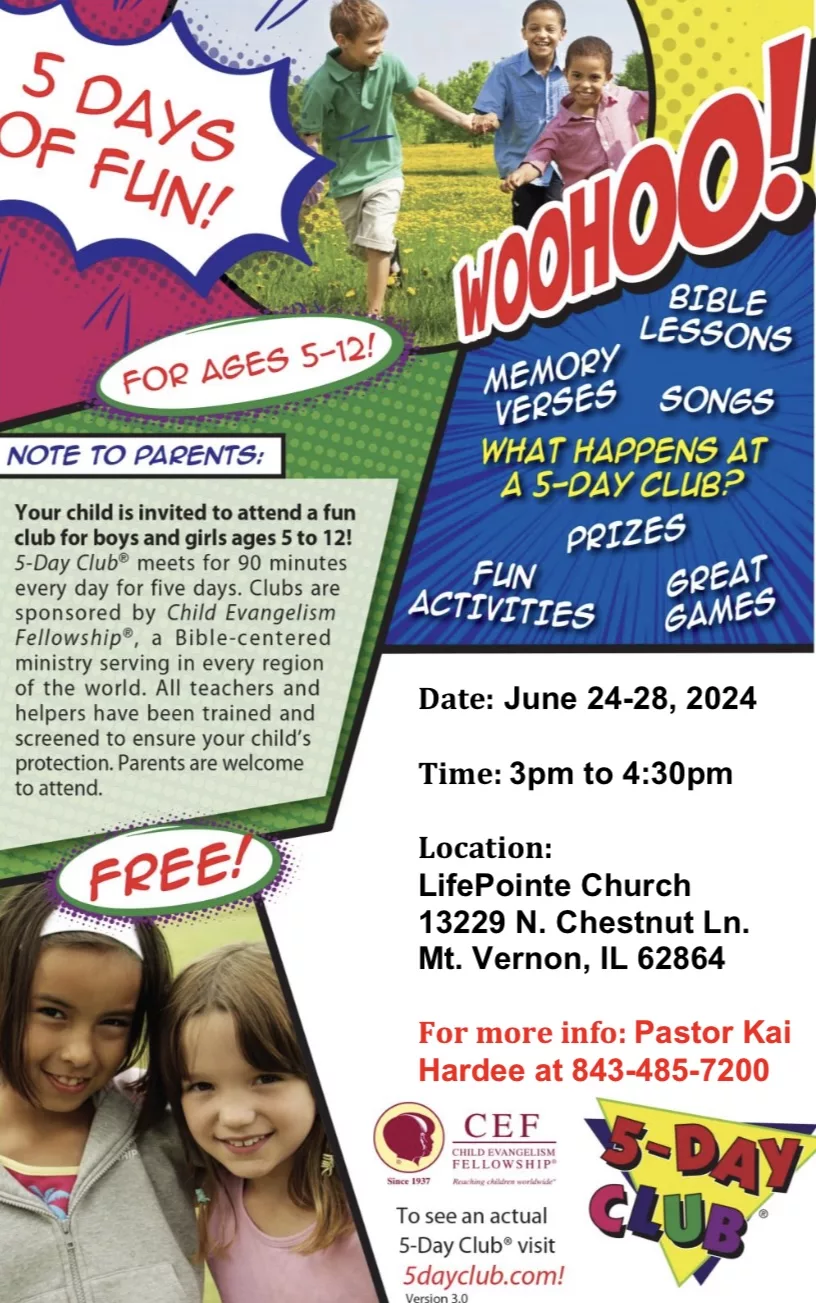 LifePointe Church 5-Day Club