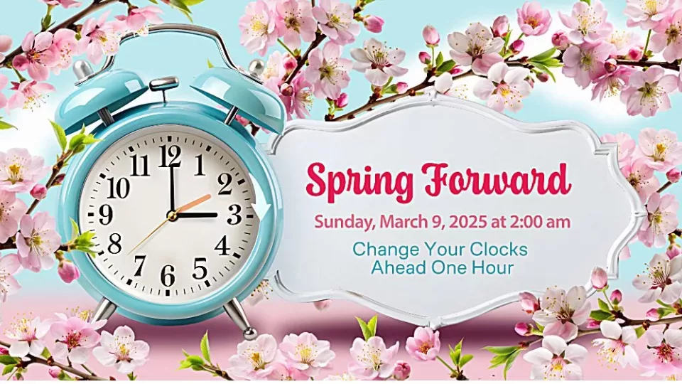 Daylight Saving Time Begins This Weekend