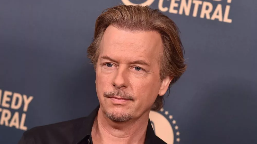 David Spade arrives for the Comedy Central^ Paramount Network^ TV Land Press Day on May 30^ 2019 in West Hollywood^ CA