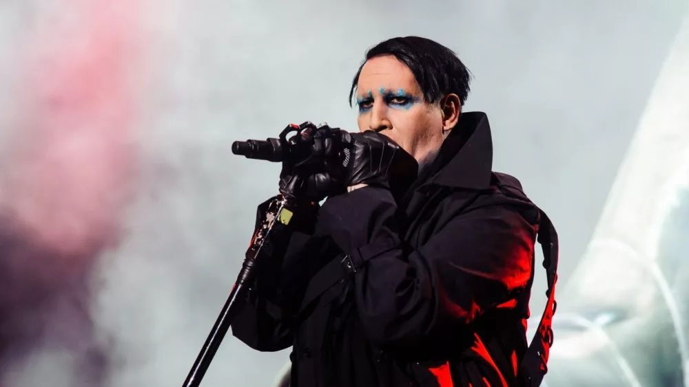 Marilyn Manson performing at Metaldays Festival on July 24th^ 2018 in Tolmin^ Slovenia