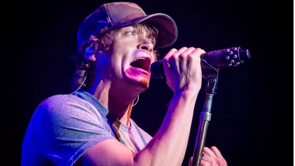 Brad Arnold Lead singer from 3 Doors Down^ Live at Manchester Academy UK^ 5th November 2016