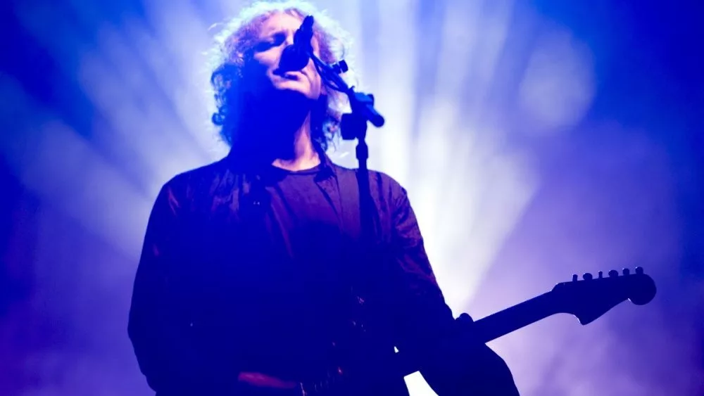 Kevin Shields of My Bloody Valentine performs onstage at the Way Out West festival August 15^ 2009 in Gothenburg^ Sweden