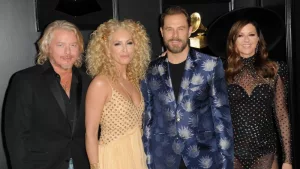 Little Big Town -- Philip Sweet^ Kimberly Schlapman^ Jimi Westbrook^ Karen Fairchild -- at the 61st Grammy Awards at the Staples Center on February 10^ 2019 in Los Angeles^ CA