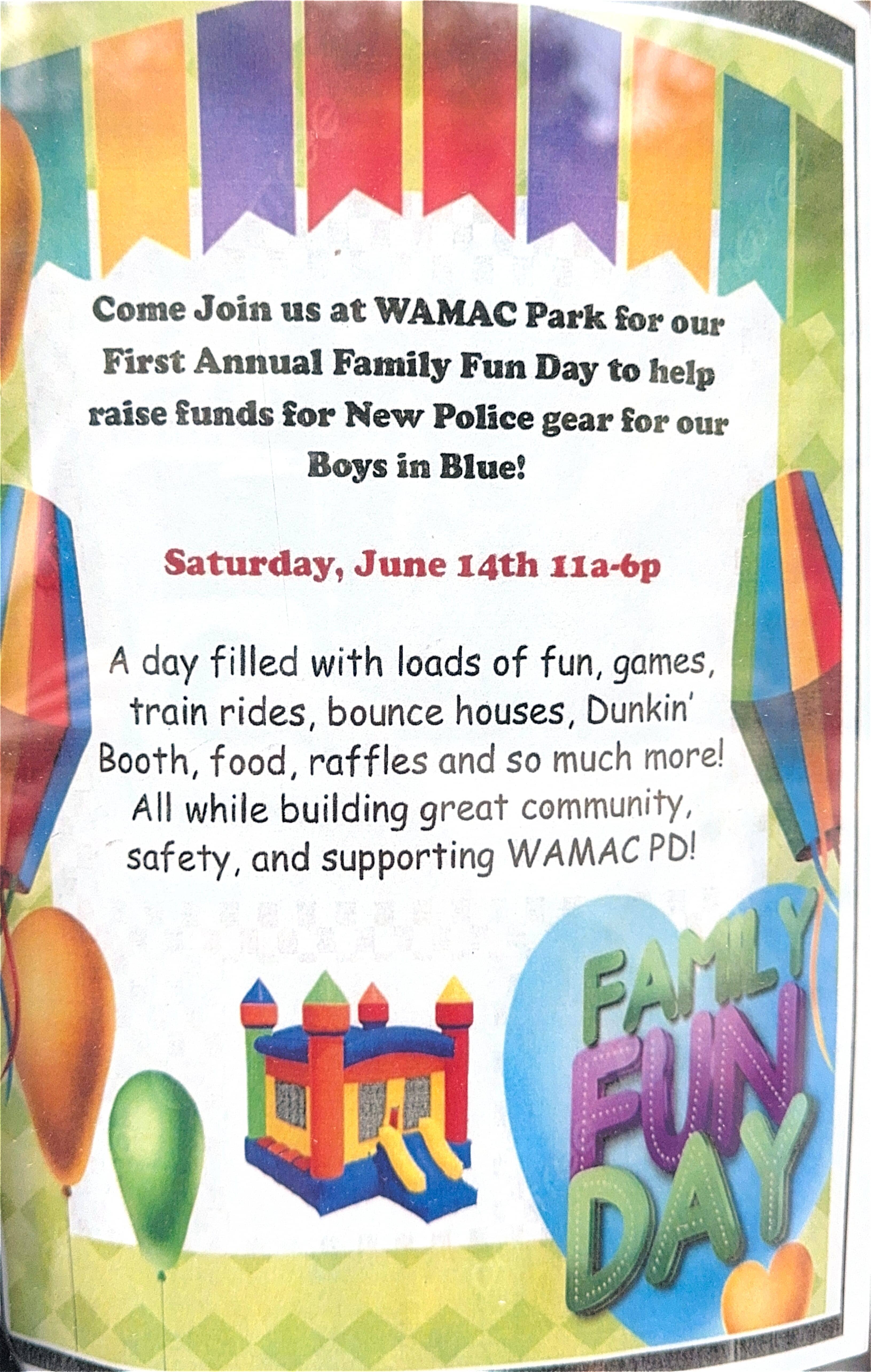 Family Fun Day at Wamac City Park