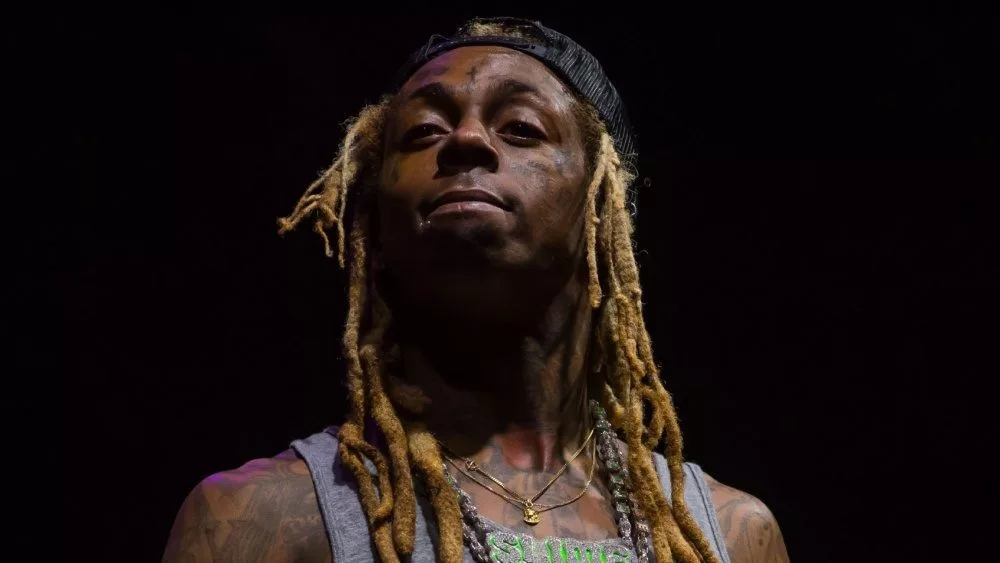 Lil Wayne Performing on stage at OneMusic Festival. Atlanta^ Georgia USA - October 10 2022