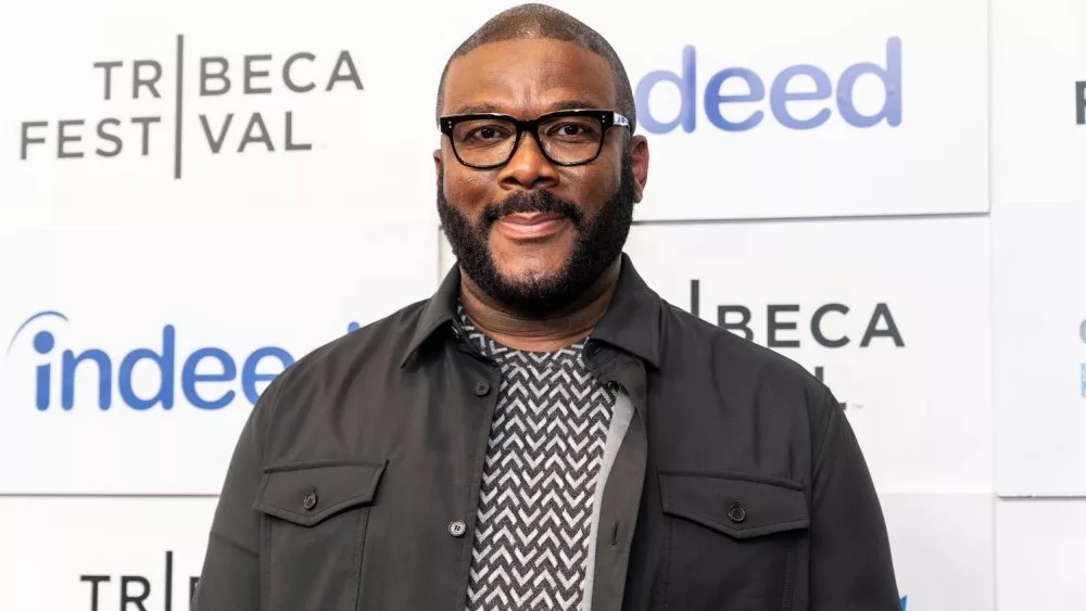 Tyler Perry attends Tribeca Film Festival Directors Series with Gale King at Spring Studios. New York^ NY - June 13^ 2022
