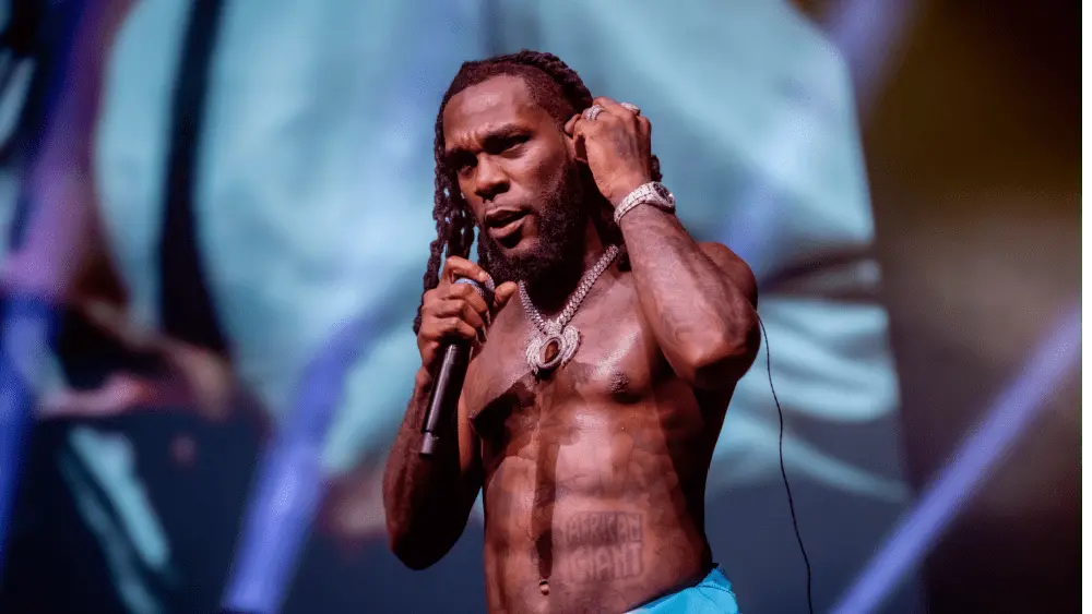 Concert of Burna Boy. 14 April 2022. Ziggo Dome Amsterdam^ The Netherlands