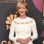 Allison Janney arrives for Carol Burnett: 90 Years of Laughter + Love on April 26^ 2023 in Hollywood^ CA