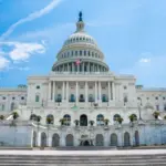 The United States Capitol in Washington^ DC.