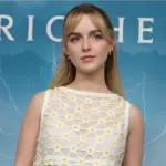 Actress Mckenna Grace attends the 'Cazafantasmas: El Imperio Helado' photocall at Mandarín Oriental Ritz Hotel on March 18^ 2024 in Madrid^ Spain.