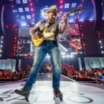 Las Vegas^ NV^ USA - September 21^ 2019: Zac Brown of Zac Brown Band performs at the 2019 iHeartRadio Music Festival.