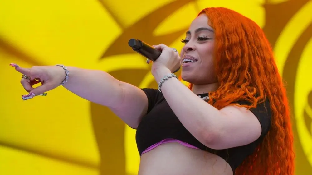 Ice Spice Performing at Broccoli City Festival 2023 Washington DC United States - July 15 2023