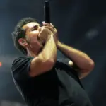 Vocalist Serj Tankian of System Of A Down during presentation at Rock in Rio 2015 in Rio de Janeiro^ Brazil. Rio de Janeiro^ September 25^ 2015