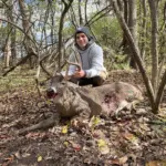 Blake McKay: This was a buck I’ve been after for two years. He finally gave me a chance on Monday, Nov 10th. We called him “Tines”. He was a 13 pointer with very unique, long brow tines.