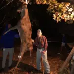 J.D. Shurtz: 91 years old of Waltonville IL. Shot this 10 point buck on November 4th with a crossbow. The buck weighed 180 field dressed. I still hunt from a hang on tree stand!