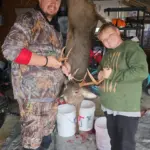 Thomas Bittles: Me and my son went out in pouring rain. Didn't think we would see anything. Then out steps this guy about 25 yards from the blind. 1 shot is all it took. My son thinks we was just hunting but its much more then that. Memories he will remember forever