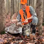 Landen Tennant: I took this buck on Saturday morning of first shotgun season in Wayne County. We estimate him to be 7+ years old. He was the first deer I saw that morning!