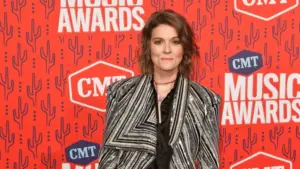 Brandi Carlile attends the 2019 CMT Music Awards at Bridgestone Arena on June 5^ 2019 in Nashville^ Tennessee.