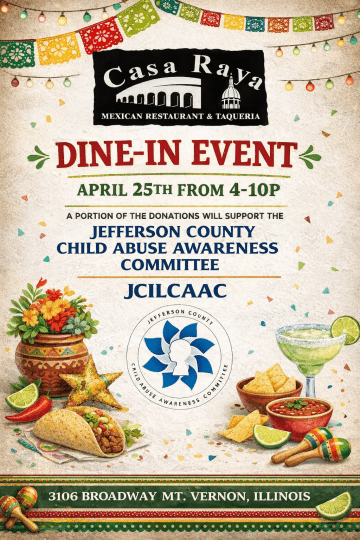 Caca Rayaz Dine in at Casa Raya to support the Jefferson County Child Abuse ...