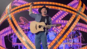 Garth Brooks performs before a sold out crowd at the Sleep Train Arena in Sacramento^ CA. Sacramento^ CA/USA - 3/27/2015