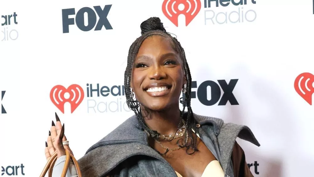 Doechii on the Winners Walk at the 2025 iHeartRadio Music Awards at the Dolby Theatre. LOS ANGELES^ CA - MARCH 17^ 2025