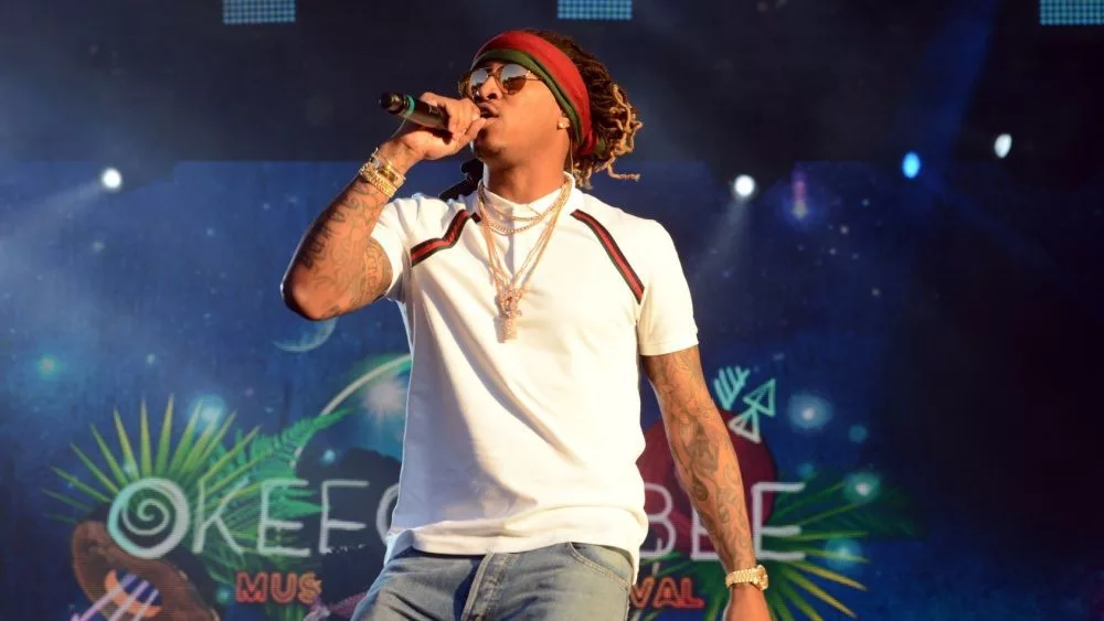 Rapper Future performs onstage at the 2016 Okeechobee Music and Arts Festival. Okeechobee^ Florida - March 5^ 2016