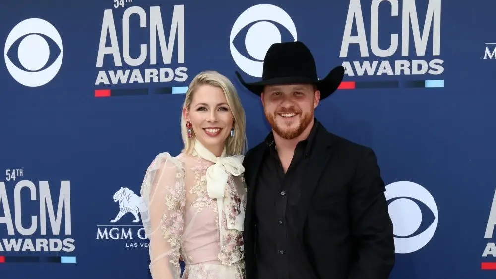 Brandi Johnson^ Cody Johnson at the 54th Academy of Country Music Awards at the MGM Grand Garden Arena on April 7^ 2019 in Las Vegas^ NV