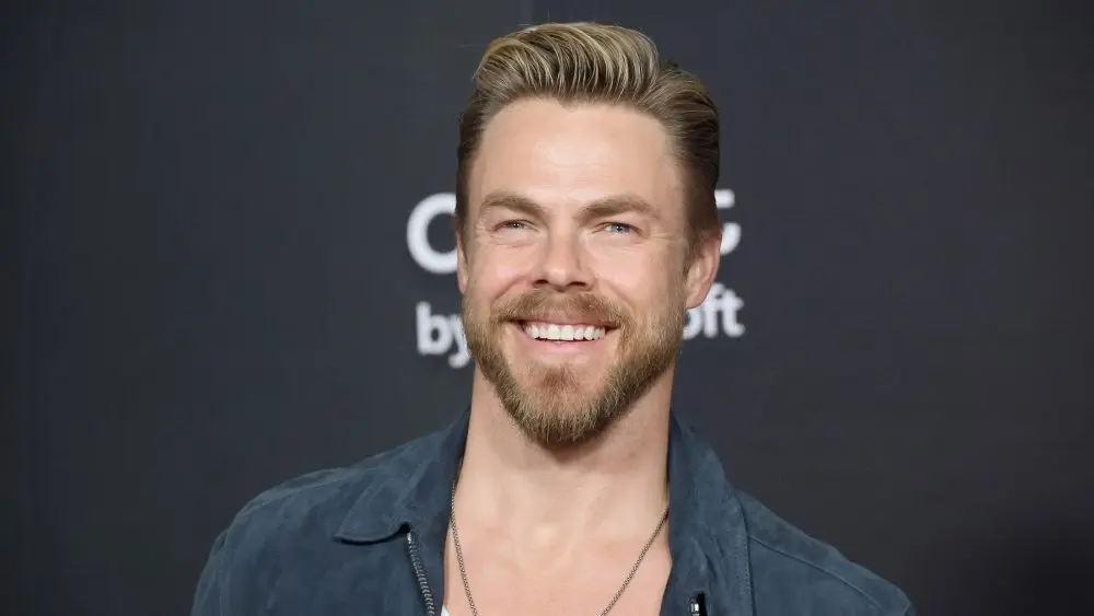 Derek Hough at the World Premiere of Captain America: Brave New World at the TCL Chinese Theatre IMAX. LOS ANGELES^ CA - FEBRUARY 11^ 2025