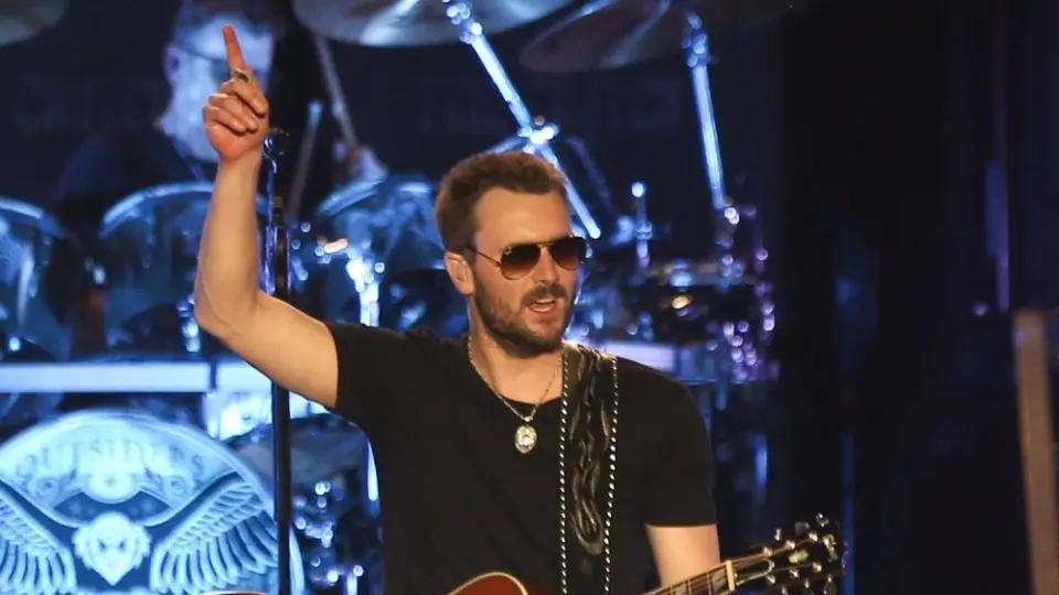 Eric Church performs onstage at the Runaway Country Music Fest at Osceola Heritage Park on March 20^ 2016 in Kissimmee^ Florida.