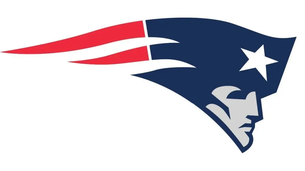 New England Patriots logo. NFL^ Boston football logo. USA - 8 16 2023