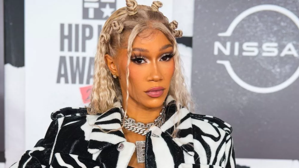 BIA ON BET HIP HOP AWARDS RED CARPET. Atlanta^Georgia USA - SEPTEMBER 1 2021
