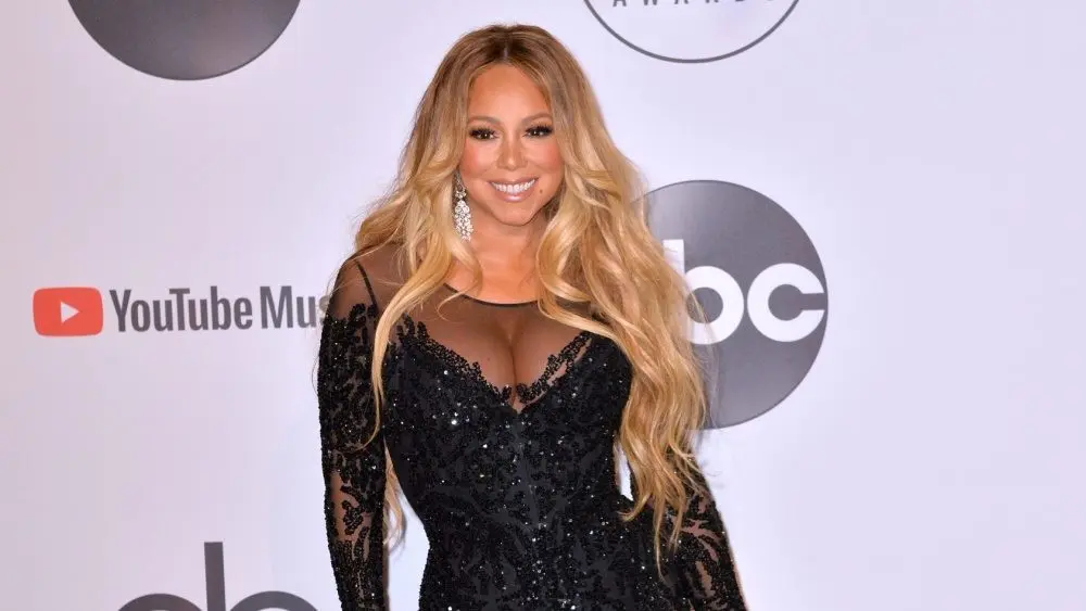 Mariah Carey at the 2018 American Music Awards at the Microsoft Theatre LA Live. LOS ANGELES^ CA. October 09^ 2018