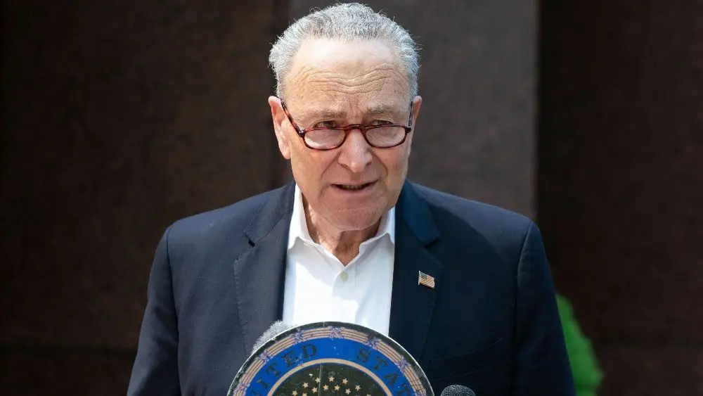 US Senator Chuck Schumer at 780 3rd Avenue New York^ NY - May 10^ 2020
