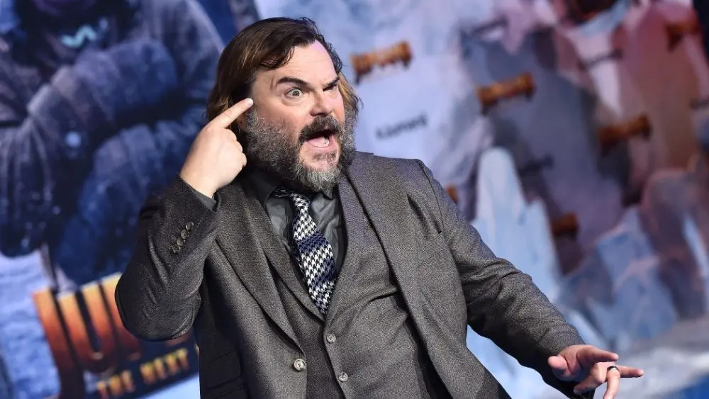 Jack Black arrives for the â€˜Jumanji: The Next Levelâ€™ Los Angeles Premiere on December 09^ 2019 in Hollywood^ CA