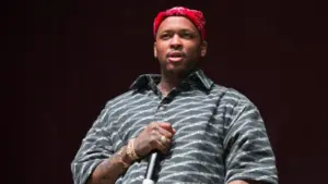 Keenon Daequan Ray Jackson aka YG performs at the Bill Graham Civic. He's a rapper from Compton. In 2015 he was shot in studio. San Francisco^ CA/USA - 3/9/19: