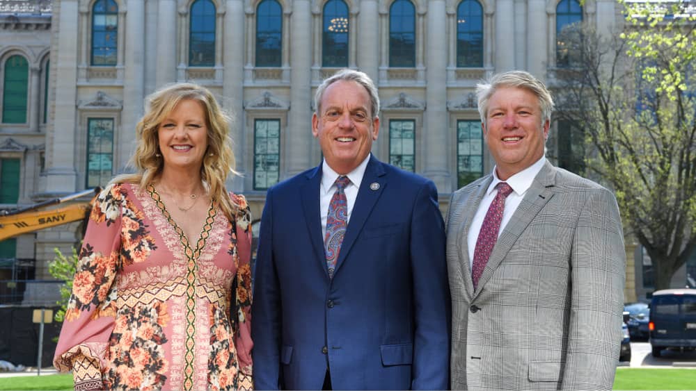 Jackson Rendleman Sen. Fowler Recognizes Rendleman Orchards for 150 Years | WFRX