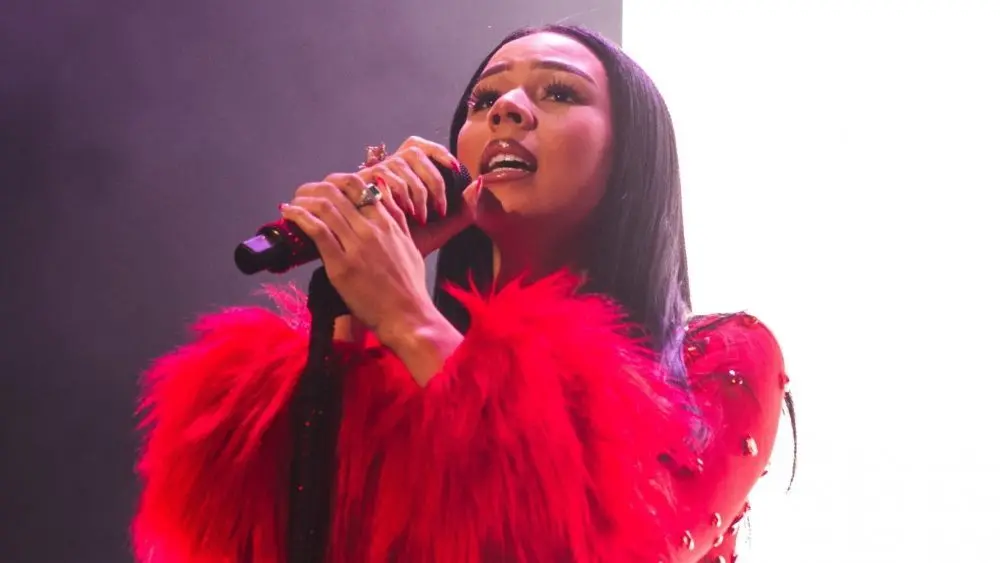 Mariah The Scientist in concert at The Fillmore in Detroit. Detroit^ Michigan - May 10 2024